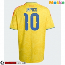 Moške Nogometnih dresov Kolumbija James Rodriguez #10 Domači SP 2026 Kratki rokavi